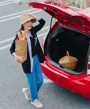 Tiaclasse 【小倉優子さん着用・UVケア・接触冷感】“やみつき”カットソーパーカーカーデ ブラック