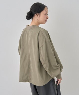 earth music&ecology アウトポケットＭＡ－１ Khaki