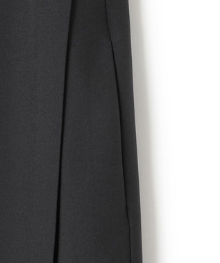 ICB  ウールライクストレッチ ジャンパースカート ブラック系