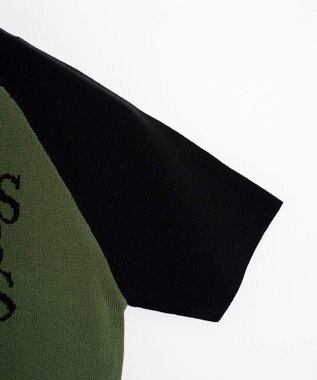 WEGO ラグランジャガードチビニットT カーキ