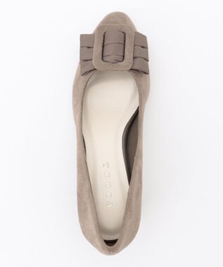 TOCCA BUCKLE RIBBON PUMPS パンプス ライトグレー系