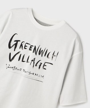 GRACE CONTINENTAL レイヤードロゴＴシャツ ホワイト