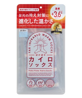WEGO 【あったかい】ぽかぽかカイロソックス 柄4