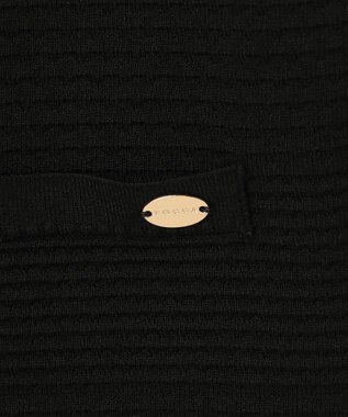 TOCCA PANORAMIC LANDSCAPE ニットカーディガン ブラック系