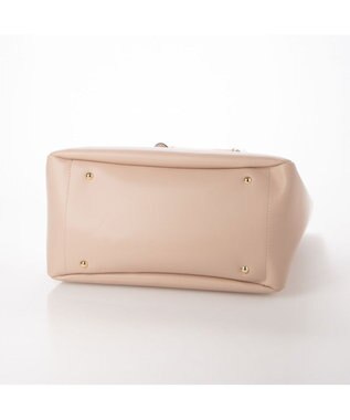 LA BAGAGERIE 【MONICA】ベルトモチーフA4トートバッグ ピンクベージュ