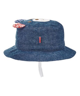 MIKI HOUSE HOT BISCUITS 【46-52cm】 顔ドン クロッシェ 紺