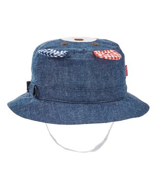 MIKI HOUSE HOT BISCUITS 【46-52cm】 顔ドン クロッシェ 紺