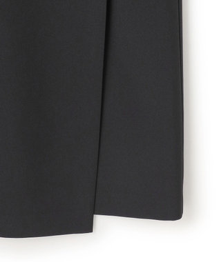 ICB  ウールライクストレッチ ジャンパースカート ブラック系