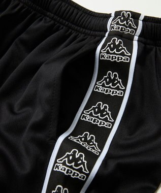 OP／FILA 【Kappa】セットアップ　ブランドロゴ入りトップス＋ショートパンツ ブルー