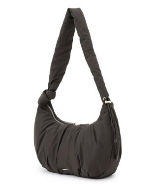 23区 パデット ショルダーバッグ ダークブラウン系