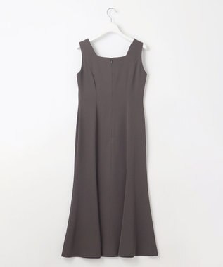 Feroux 【2WAY・セットアイテム】レースブラウス×ジャンパースカートセット グレー系