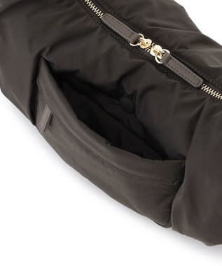 23区 パデット ショルダーバッグ ダークブラウン系