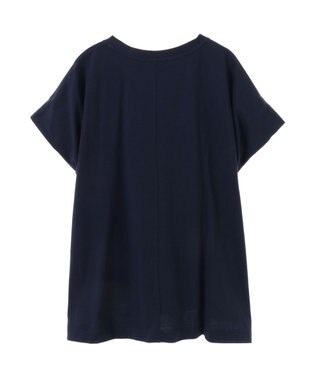 CRAFT STANDARD BOUTIQUE 発泡プリントロゴＴシャツ Navy