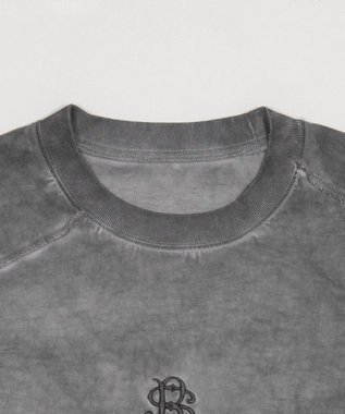 WEGO 【ユニセックス着用ITEM】コールドダイスウィッチングT（LS） グレー