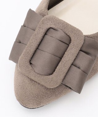 TOCCA BUCKLE RIBBON PUMPS パンプス ライトグレー系