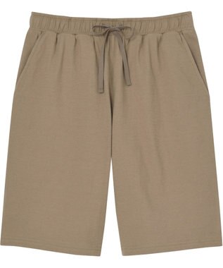 WACOAL MEN WEB限定　ルームウェア　半袖　ひざ上丈　綿混（本体）　前閉じ　/ブロス　GH3300 ベージュ