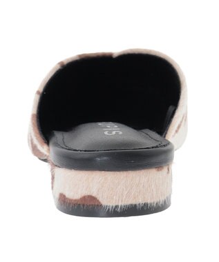 Green Parks ＲＵＰＩＳ．アニマル柄スクエアトゥミュール Brown