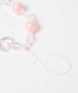 WEGO ビーズストラップキーホルダーB 柄1