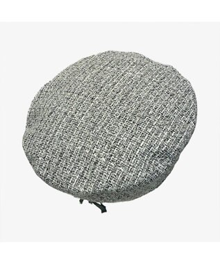 林八百吉商店 un chapeau  ツイードベレー グレーミックス