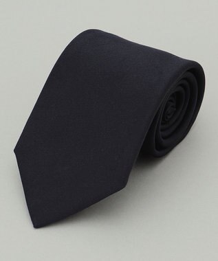 GOTAIRIKU 【日本製】西陣ネクタイ＿無地 ネイビー系