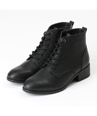 AcureZ 生活防水タイプ 内側にファスナーを配置し脱ぎ履きラクチン ブラック