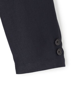 J.PRESS MEN 【SHACKET】ブラックウォッチ サマーダブルフェイス ジャケット ネイビー系