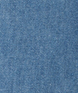 ANY KIDS スカラップ×刺繍デニムパンツ ブルー