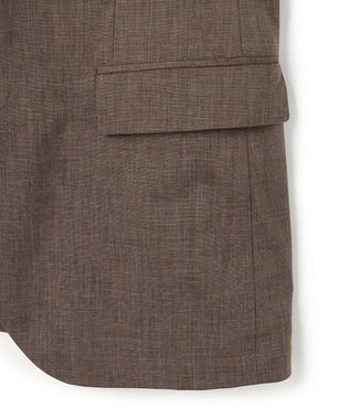 JOSEPH HOMME 【新素材】クールリネンストレッチ　ジャケット ダークブラウン系