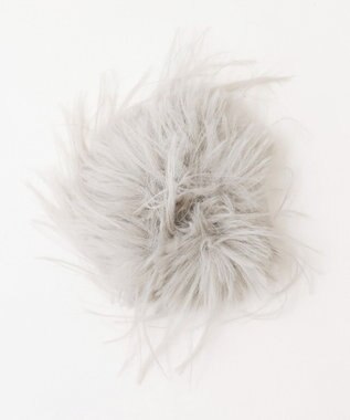 WEGO Lファーシュシュ ライトグレー