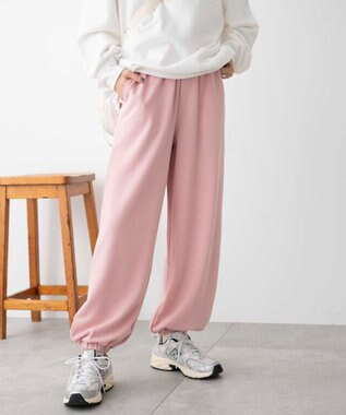 WEGO スウェットジョガーパンツ ライトピンク