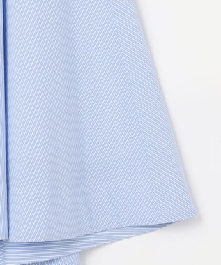 組曲 【セットアップ着用可・WEB限定】コンパクトシャーティング フレアスカート スカイブルー系1