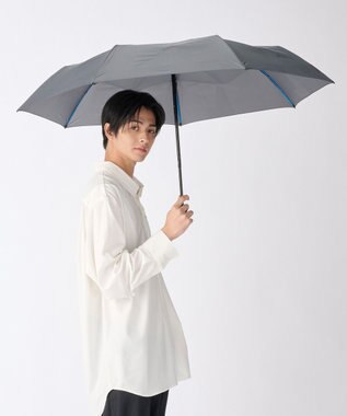 MOONBAT 【3秒でたためる傘/耐風】urawaza 無双(ウラワザ ムソウ)  折りたたみ傘 無地  58cm ダークグレー