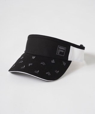 FILA GOLF／marie claire 【FILA GOLF】 総柄サンバイザー