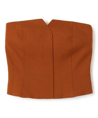 uncrave プレーンスーツ ビスチェ（uncrave WHITE） テラコッタ