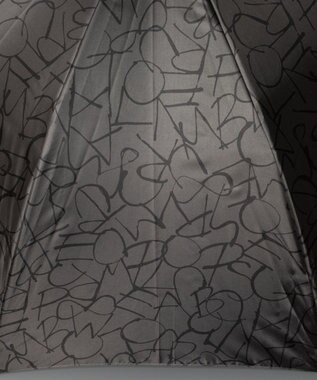 AURORA Beaurance（ビューランス）モノグラムプリント雨傘（長傘） ミディアムグレー