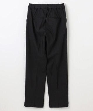 ANY 【ウエストゴム】裏起毛ハイストレッチパンツ ブラック