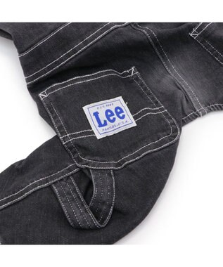 PET PARADISE Lee デニム オーバーオール 《ブラック》 中型犬 大型犬 ブラック