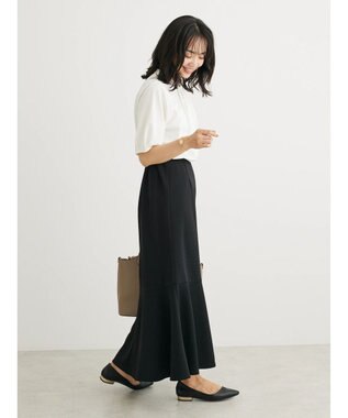 Green Parks BEST PRICE  ２ＷＡＹタック５分袖ブラウソー Off White