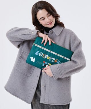 LeSportsac 13 inch Lap Top Case/LSSタイポグラフィPCケース