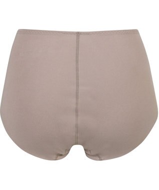 Wing ショーツ やさしい肌あたり ズレ上がりにくい しめつけにくい 【綿の贅沢 フラットショーツ】 はきこみ丈ふかめ 3Lまで対応 大きいサイズ EC3100 ウイング／ワコール ブラウン