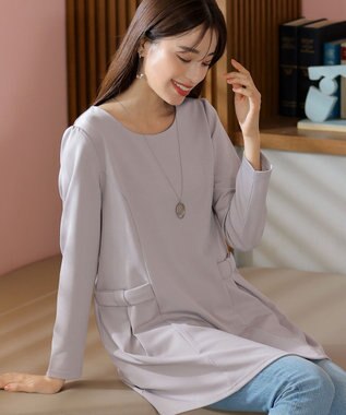 Tiaclasse 【安田美沙子さん着用・日本製】プレートリングネックレス シルバー