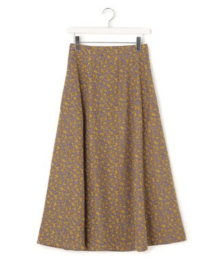 J.PRESS YORK STREET 【WOMEN】フラワープリント フレアスカート