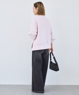 AMERICAN HOLIC サイドスリットダンボールプルオーバー Pink