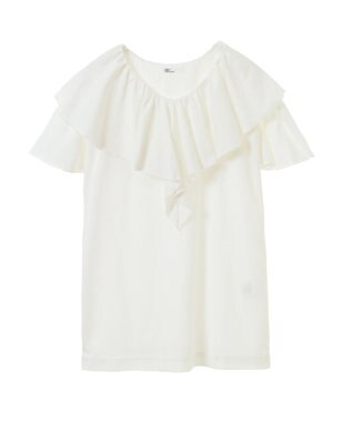 CRAFT STANDARD BOUTIQUE フリルデザインTee Off White