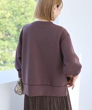 AMERICAN HOLIC サイドスリットダンボールプルオーバー Chocolat