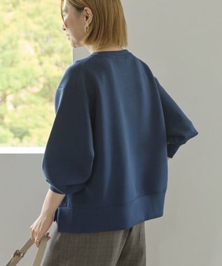 AMERICAN HOLIC サイドスリットダンボールプルオーバー Navy