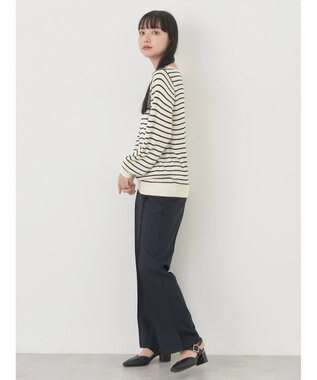 earth music&ecology サイドベンツパンツ Navy