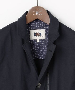JOSEPH ABBOUD 【ストレッチ/7ポケット】ハイパワーピケストレッチアクティブレジャー ジャケット　26SSモデル ネイビー系