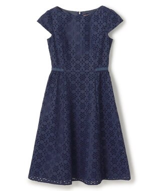 TOCCA 【00サイズあり・洗える・消臭】FLOWER STORM ドレス ネイビー系