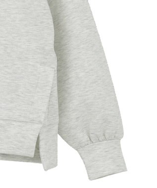 AMERICAN HOLIC サイドスリットダンボールプルオーバー Gray Mixture